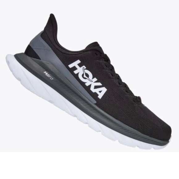Hoka One One Shoes - Hoka One One Mach 4 Sneakers Black / Dark Shadow Size 9 B